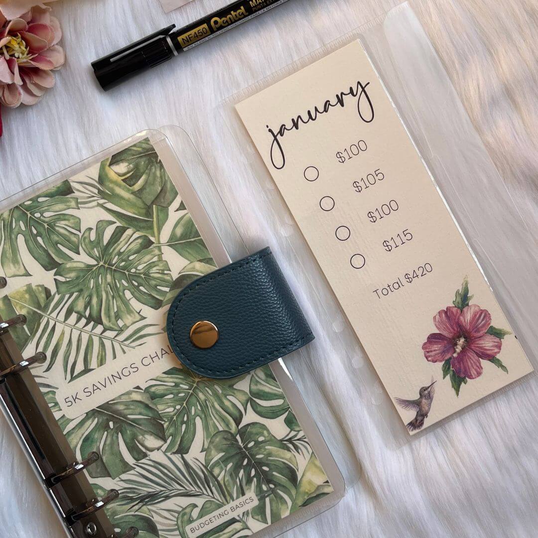 Soft Cover Savings Binder