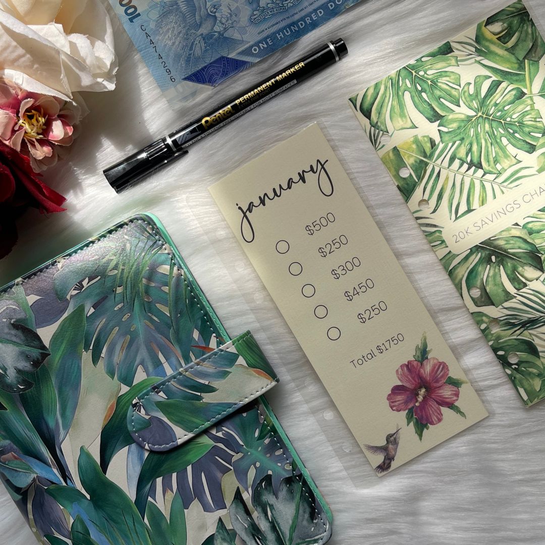 Hard Cover Savings Binder