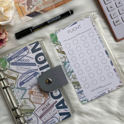 Travel Savings Challenge Binder