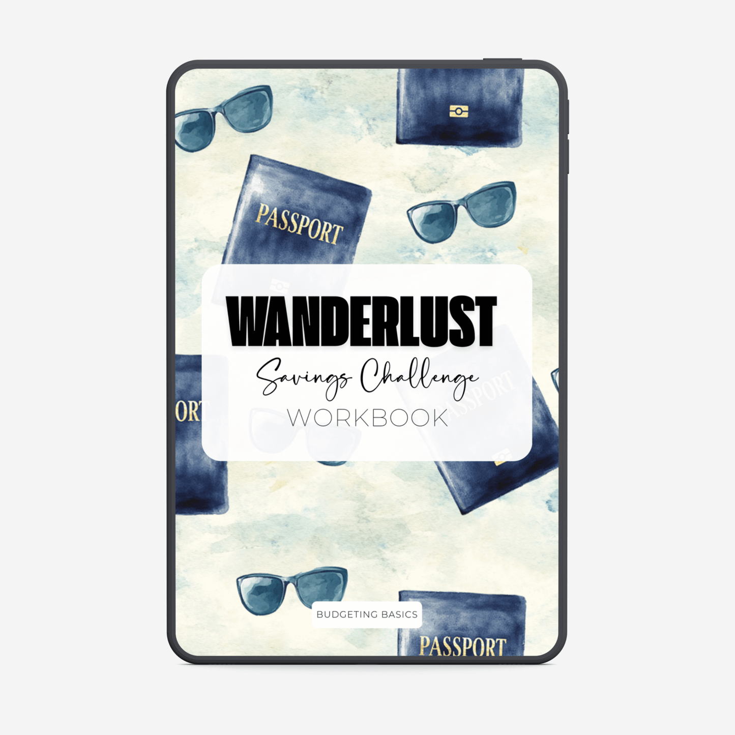 Wanderlust Savings Challenge | Workbook