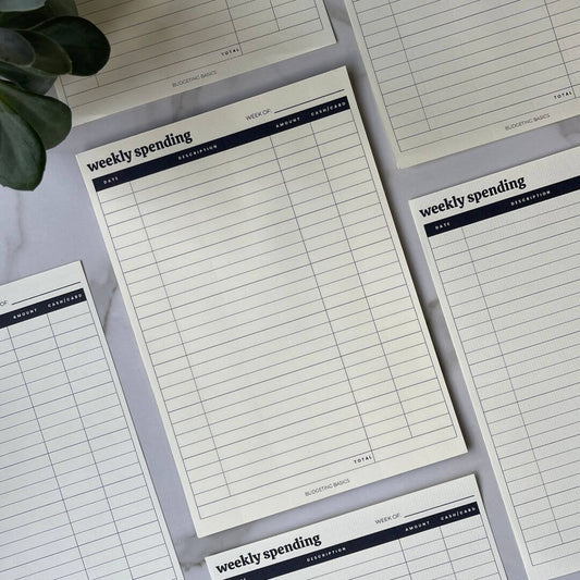 Weekly Spending | Notepad